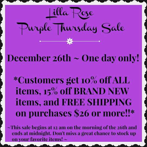 Purple Thursday New Styles And Sale Time LillaRose