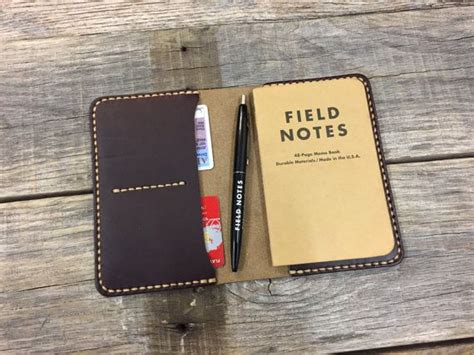 Field Notes Leather Journal By Kochleather On Etsy Leather Journal