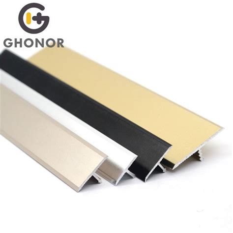 China Aluminum T Shaped Tile Edging Trim Manufacturers Suppliers