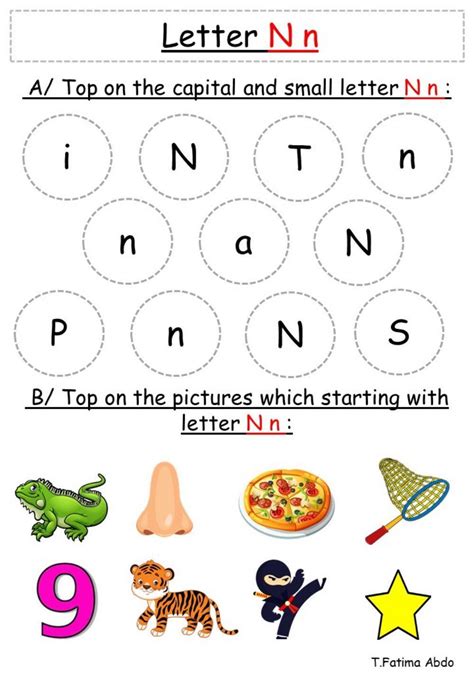 Free Letter N Worksheet Download Free Letter N Worksheet Png Images