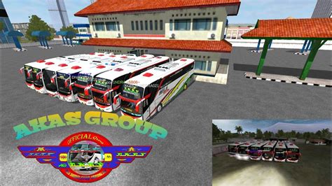 Mabar Bussid Akas Group Edisi Malam Minggu Bersama Bus Hd Shd Livery