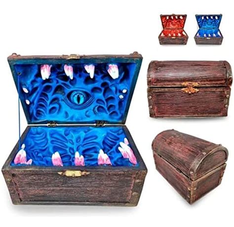 Power Beast Dungeon Mimic Cofre De Almacenamiento De Dados Cuotas Sin