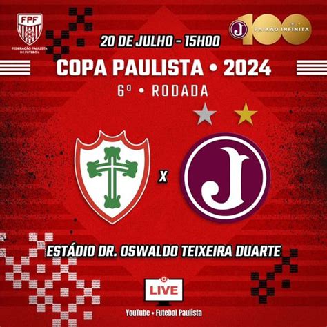 Clube Atlético JuventusCopa Paulista 2024 6ª Rodada Portuguesa x