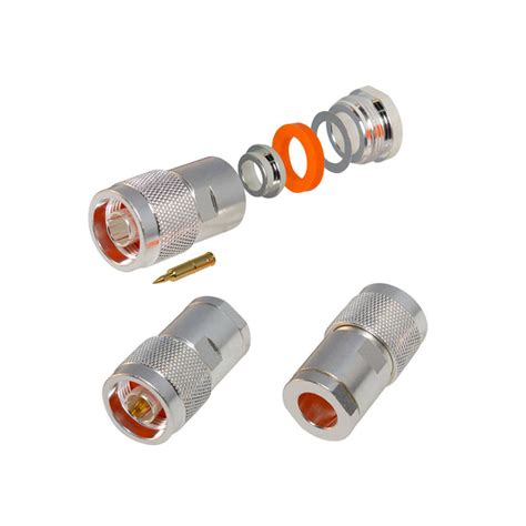 Conector De RF N Macho Para Cable Coaxial RG8 Telser Panama