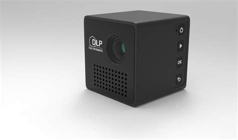 Projector Cube small projector 3D model | CGTrader