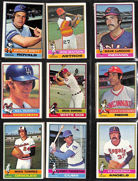 Lot Detail 1976 Topps Baseball Complete Set Of 660 Cards W Dennis