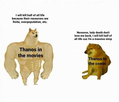 Thanos Horny R Memes