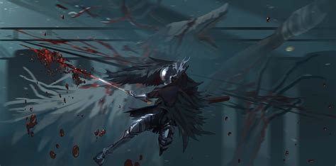 The Bloody Crow (art by me) : r/bloodborne