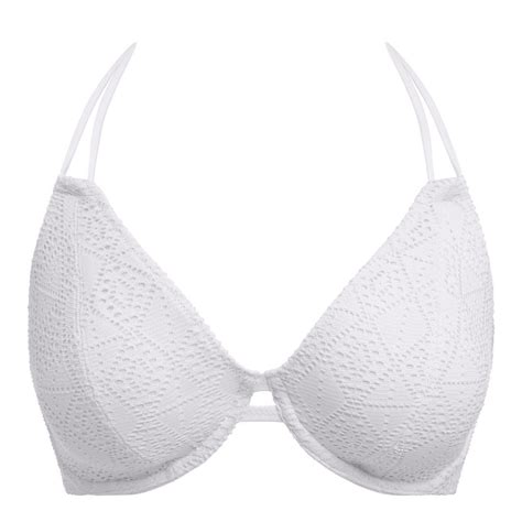Nomad Nights Halter Bikini Bh White från Freya Kvinnligt Under