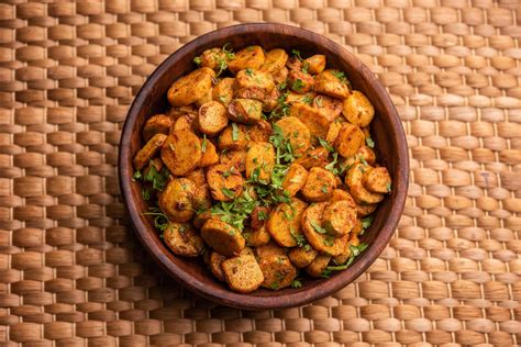 Stir Fried Taro Roots Arbi Ki Sabji Ghuiya Masala Curry Sabzi Or Arvi