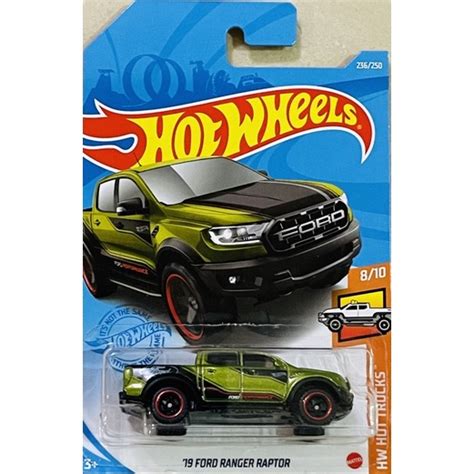 風火輪 Hot Wheels 福特 年式 RANGER RAPTOR 綠色 蝦皮購物