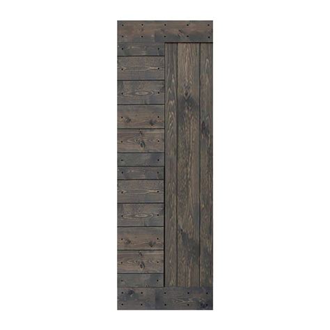 Islife L Series In X In Smoky Gray Finished Solid Wood Barn