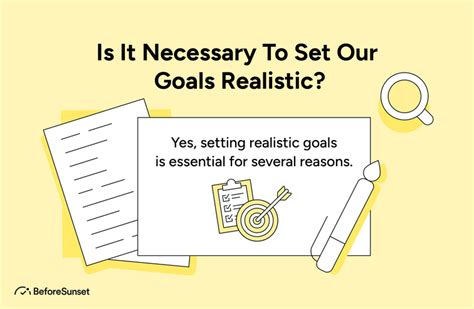 Why Is It Important To Set Realistic Goals