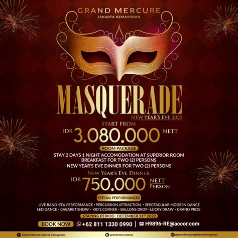 Rayakan Sukacita Natal Dan Tahun Baru Di Hotel Grand Mercure Jakarta