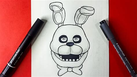 How To Draw Bonnie Five Nights At Freddys How To Draw Fnaf Characters Youtube