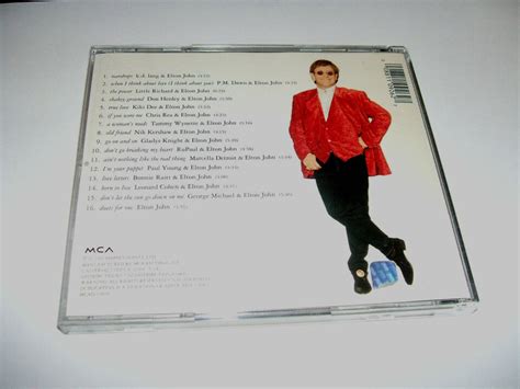 Elton John Duets 1993 MCA CD Don Henley KiKi Dee Gladys Knight K D