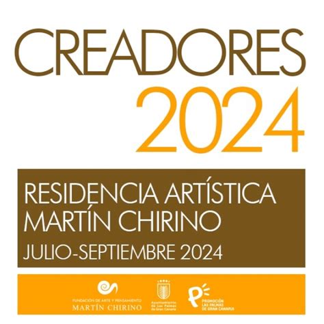 Residencia Artística Martín Chirino Creadores 2024 Residencia mar