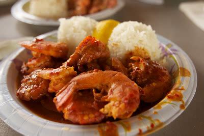 Giovanni's, a Kahuku Shrimp Truck on Oahu - Pechluck's Food Adventures