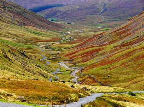 Duddon Valley Hardknott Pass From Wrynose Pass Looking  Flickr