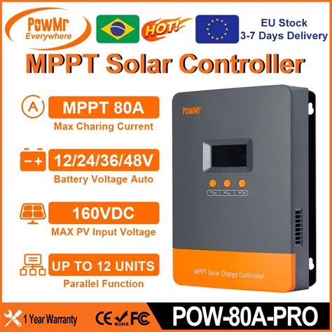 Powmr A Mppt Regulator Adowania S Onecznego V V V V Bateria S