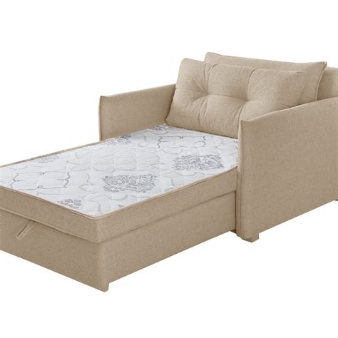 Sofá Cama Solteiro Confortável
