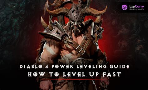 Diablo 4 Power Leveling Guide How To Level Up Fast