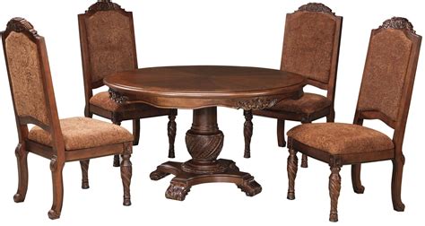 North Shore Round Pedestal Dining Room Set From Ashley Coleman Furniture