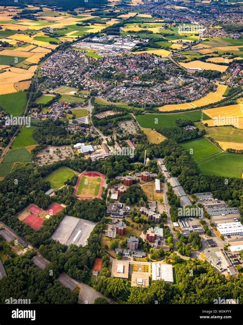 Luftbild Einer Bersicht Ber Den Stadtteil Bork Mit Der Polizeischule