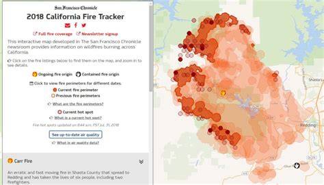 Interactive Maps A Crucial Resource For Tracking Wildfires And Saving