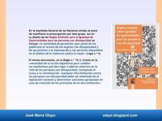 Mujer Discapacidad Y Violencia Ppt