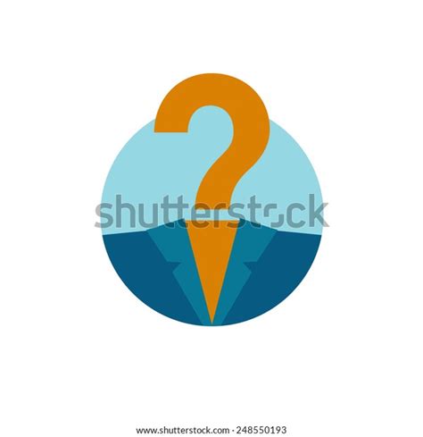 Man Business Suit Question Mark Instead Stock Vector Royalty Free