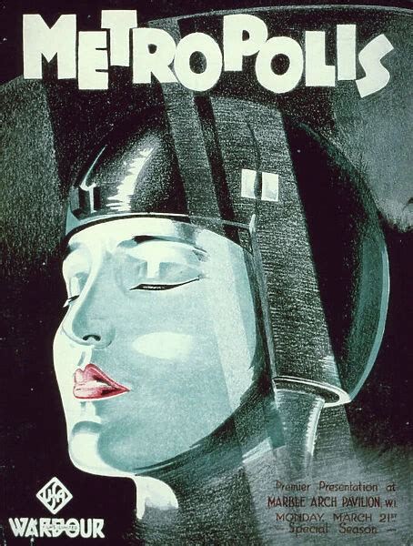 Poster For Fritz Langs Metropolis 1927 Our Beautiful Wall Art And