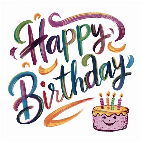 Happy Birthday text ideas | Premium AI-generated image