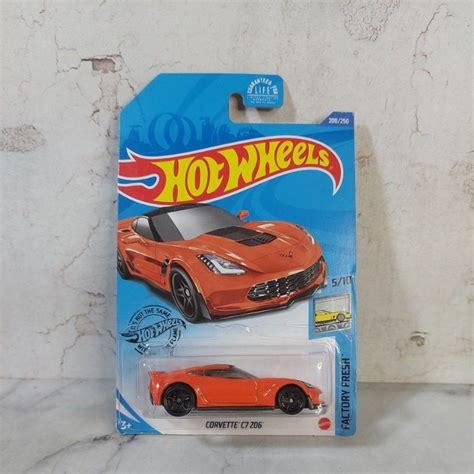 Hot Wheels Corvette C7 Z06 Shopee Singapore