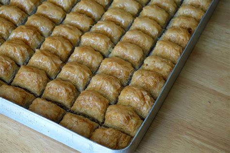 Turkish Baklava Close Up Baklava Dessert Baklava Dessert In Turkey