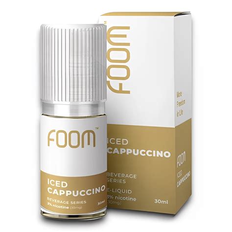 Jual Foom Iced Cappuccino Beverage Series Salt Nic 30ML By FOOM Lab