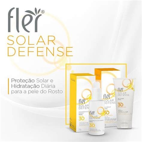 AMOESTETICA Solar Defense a nova linha Facial da Flér Dermocosméticos