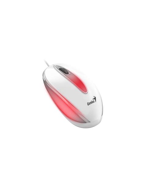 GENIUS MOUSE USB DX MINI FLASHING LED WHITE