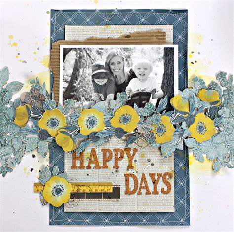 Uniquely Creative Diy Scrapbook Tutorial Layout 4 Paper Craft Secrets