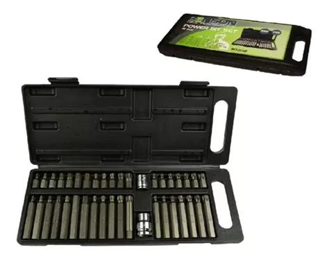 Juego Puntas Torx Allen Multiestria Y Profesional Piezas Black