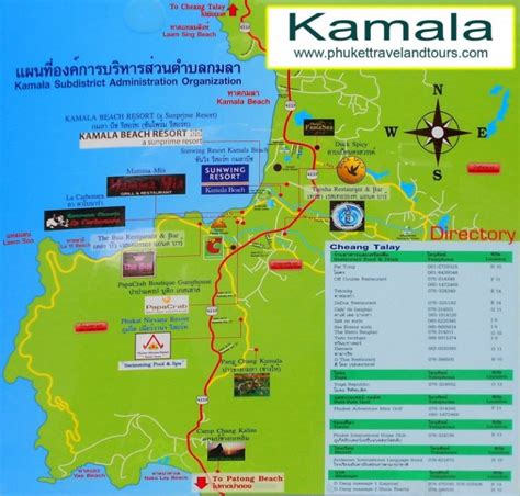 Phuket City Travel Guide For Tourist Map Of Phuket City Thailand