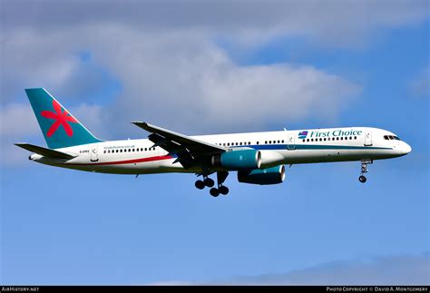 Aircraft Photo Of G CPEV Boeing 757 236 First Choice Airways