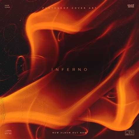 Inferno Cover Art - Photoshop PSD