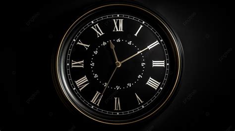 Black Textured Background Enhances Wall Clock Aesthetics, Old Watch, Table Clock, Old Clock ...