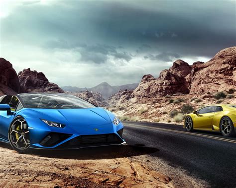 1280x1024 Lamborghini Huracan Evo Spyder 2020 Wallpaper 1280x1024