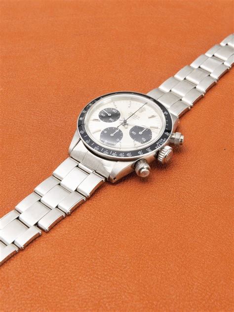 Rolex Raro E Ricercato Cosmograph Daytona Ref 6240 In Acciaio Con