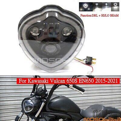 Motorcycle Led Headlight W Hi Lo For Kawasaki Vulcan S En