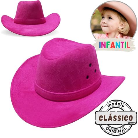 Chapéu Infantil Country Sertanejo Clássico Ana Castela Cowboy Peão