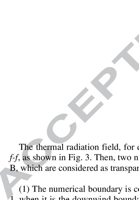 Schematic diagram of numerical boundary. | Download Scientific Diagram