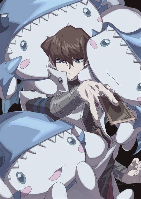 Cinnamoroll Kaiba Seto And Blue Eyes White Dragon Yu Gi Oh And 2 More Drawn By Skmkst